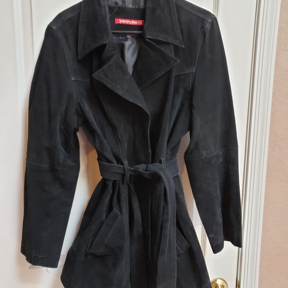 Grest Jacket! Jennyfer J suede leather jacket